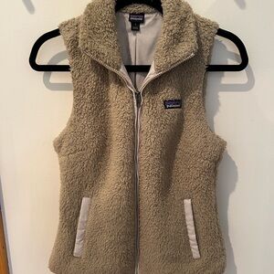Patagonia Women's Beige Fleece Vest